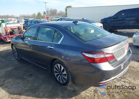2017 Honda Accord Hybrid Touring from USA, damaged, VIN JHMCR6F76HC031515